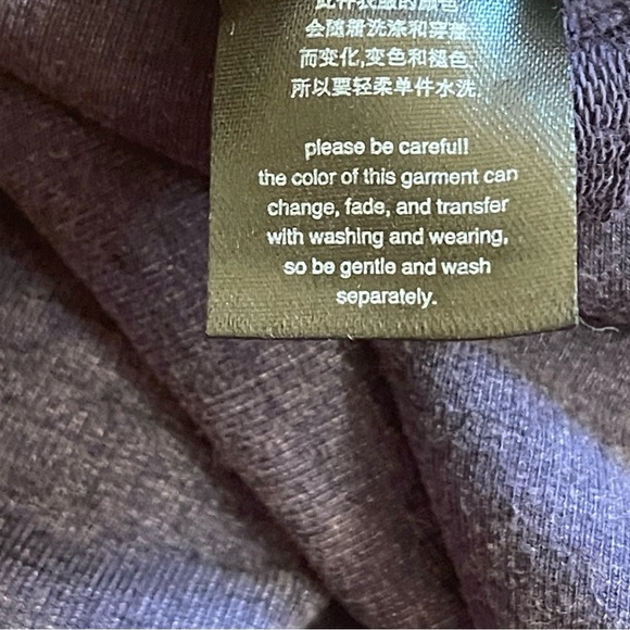 Free People “Hybrid Leggings” In Dark Navy Blue Size Large EUC - Picture 7 of 10